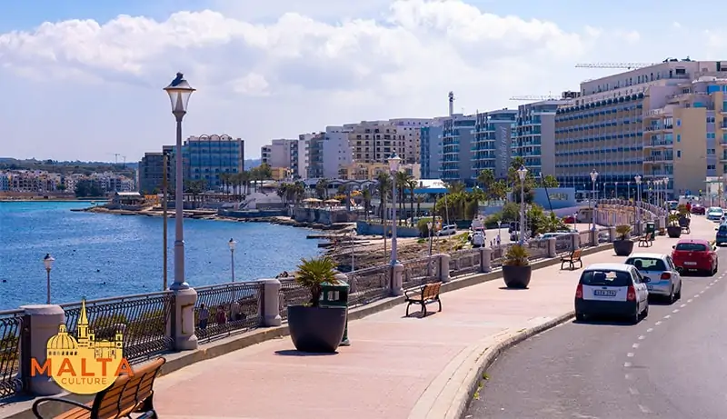 Qawra Guide A Local S Tips And Things To Do And See   Qawra Malta Seafront 